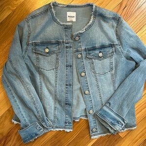 Kenzie Medium Cropped Denim Jacket